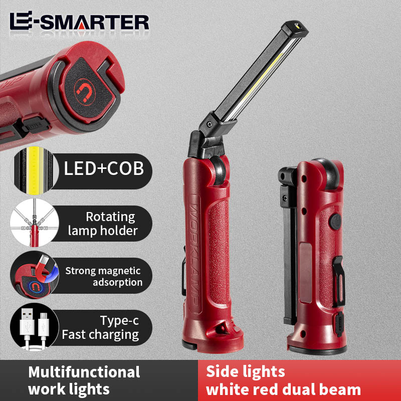 Outdoor Lighting Unit - COB LED Work Light Rechargeable Folding