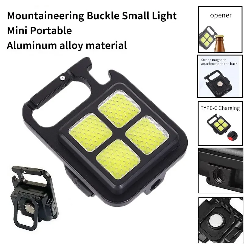 Outdoor Lighting Unit - High Bright COB LED Flashlight Multifunctional