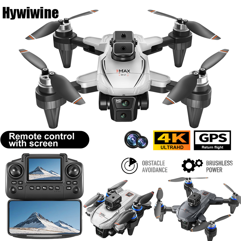 Outdoor Lighting Battery Operated - GPS RC Drone With Screen 4K