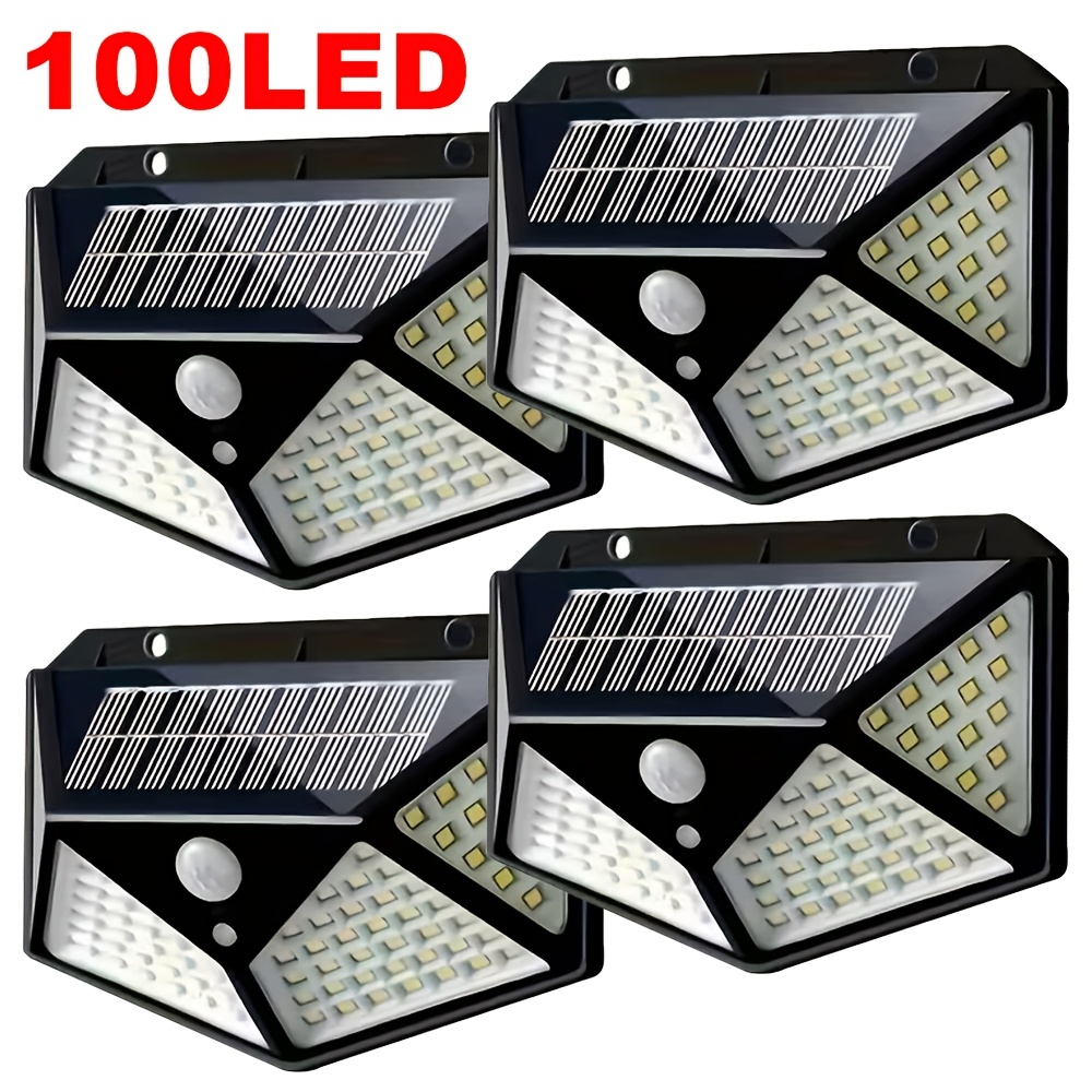 Outdoor Lighting With Motion Sensor - 100LED Outdoor Solar Garden Light Outdoor