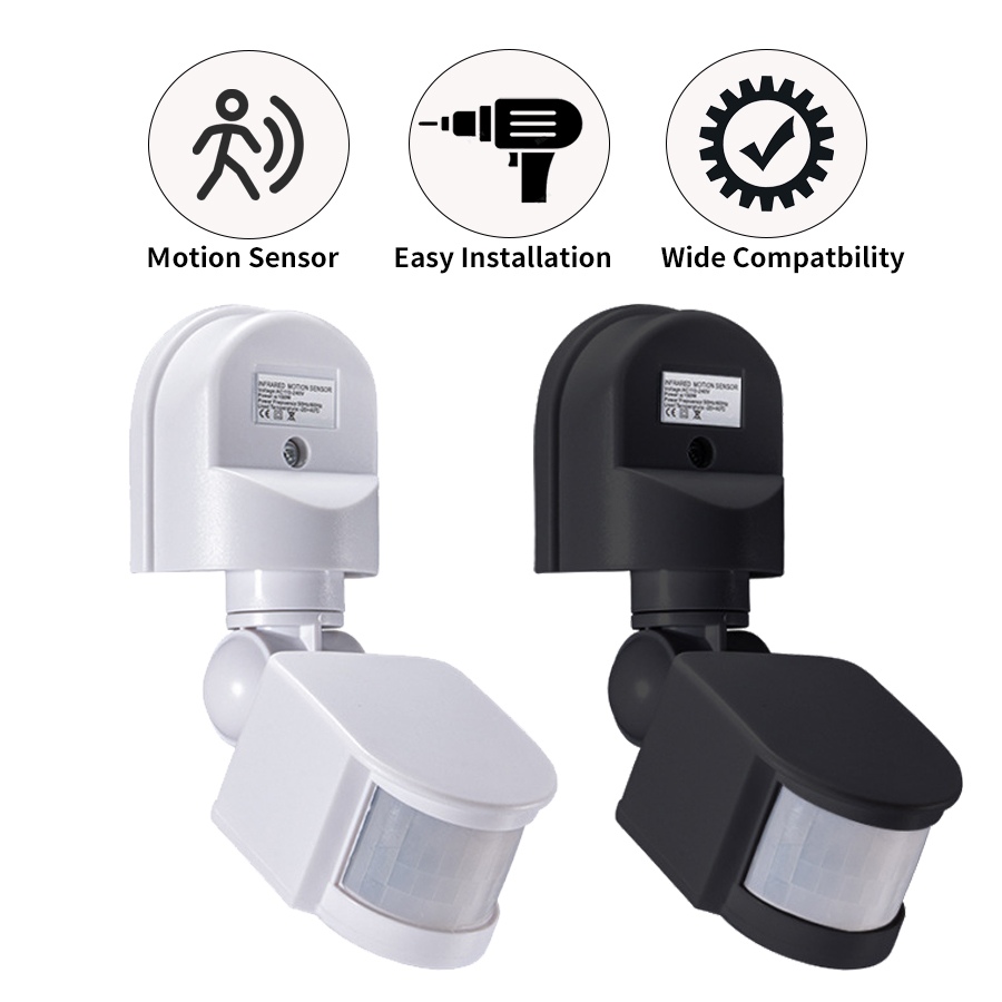 Outdoor Lighting With Motion Sensor - PIR Motion Sensor 220V 110V 12V