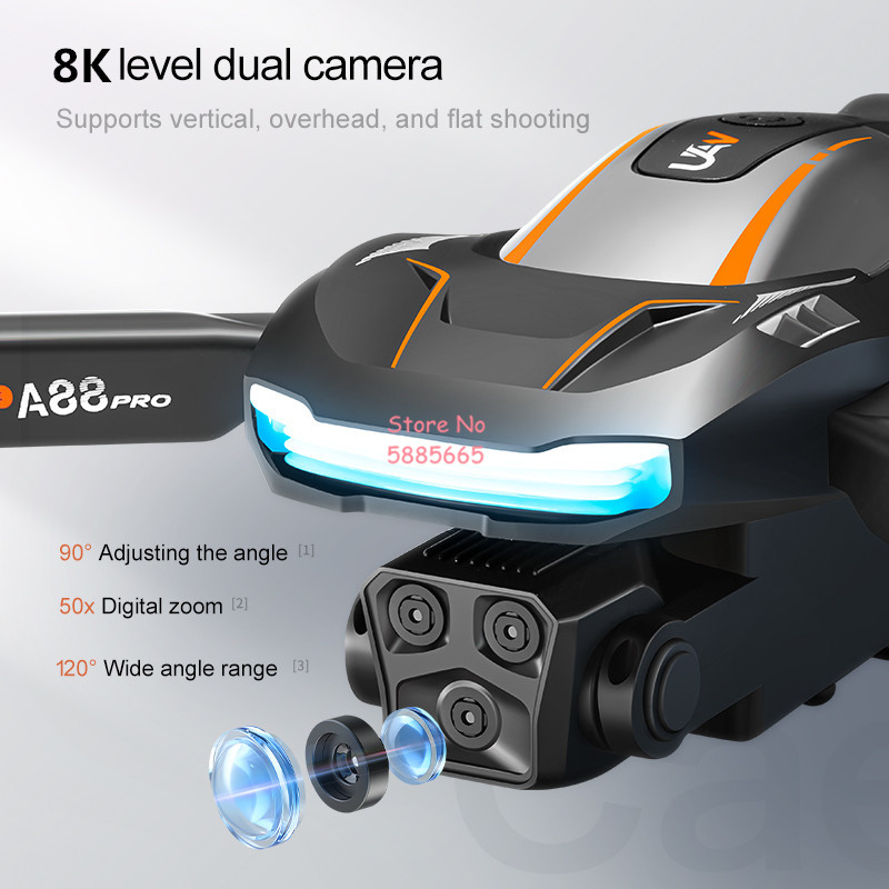 8K Aerial Photography Optical  - Outdoor Lighting Battery Operated review and price