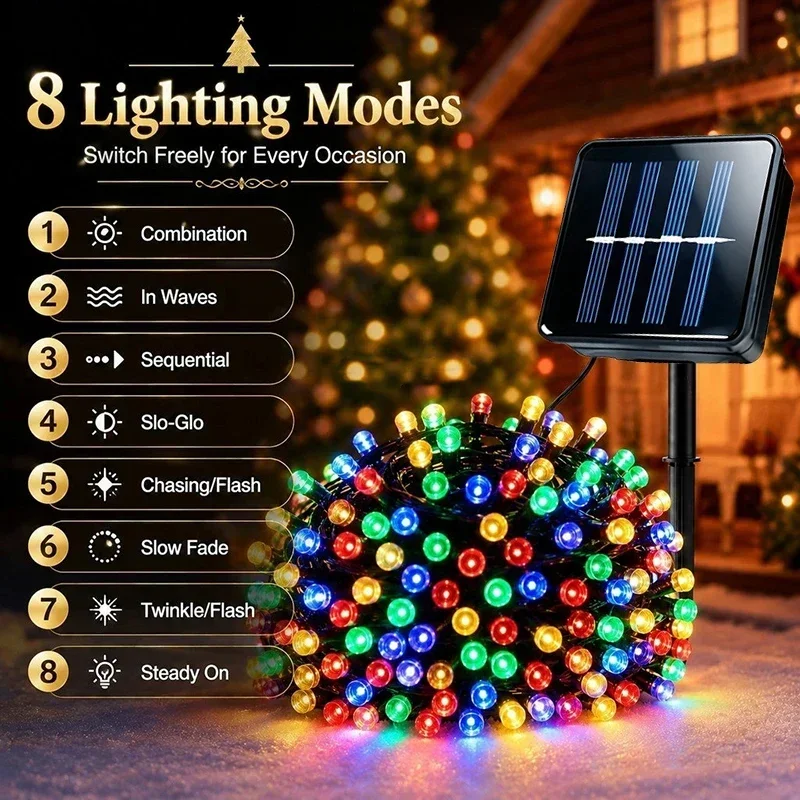 Solar Fairy Lights Solar Strin - Outdoor Lighting Company review and price