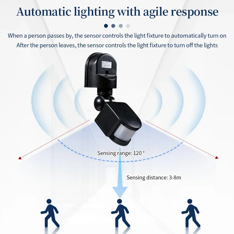 110-240V PIR Motion Sensor 12V - Outdoor Lighting With Motion Sensor review and price