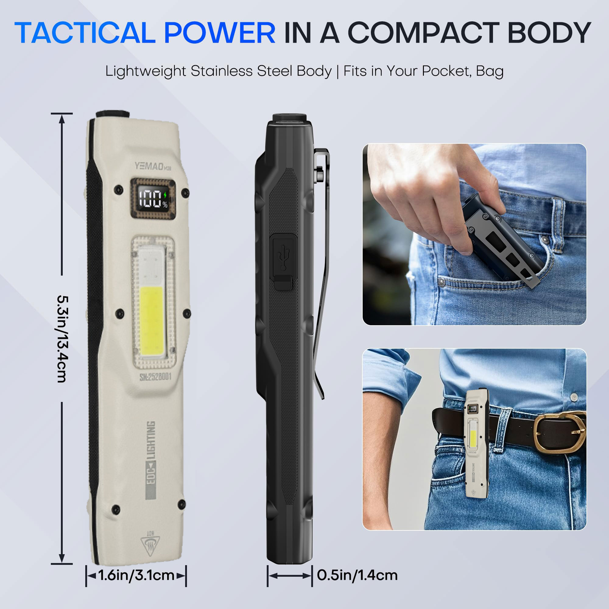 Portable 880LM YEMAO M28 Ultra - Outdoor Lighting Unit review and price