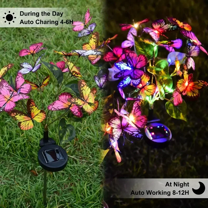 Solar LED Butterfly Garden Lig - Outdoor Lighting Company review and price