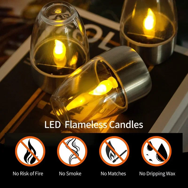 Solar Powered Flameless Candle - Outdoor Lighting Company review and price