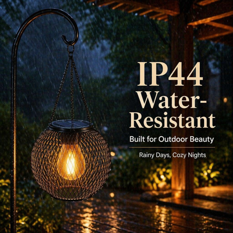 Solar Powered LED Hanging Floo - Outdoor Lighting Company review and price