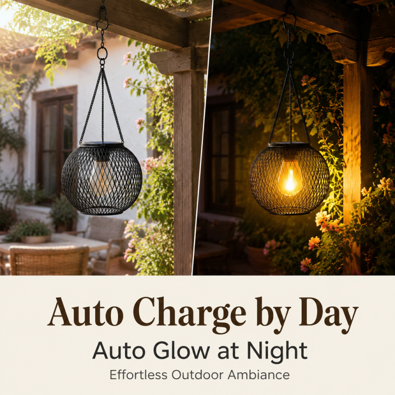 Solar Powered LED Hanging Floo - Outdoor Lighting Company review and price
