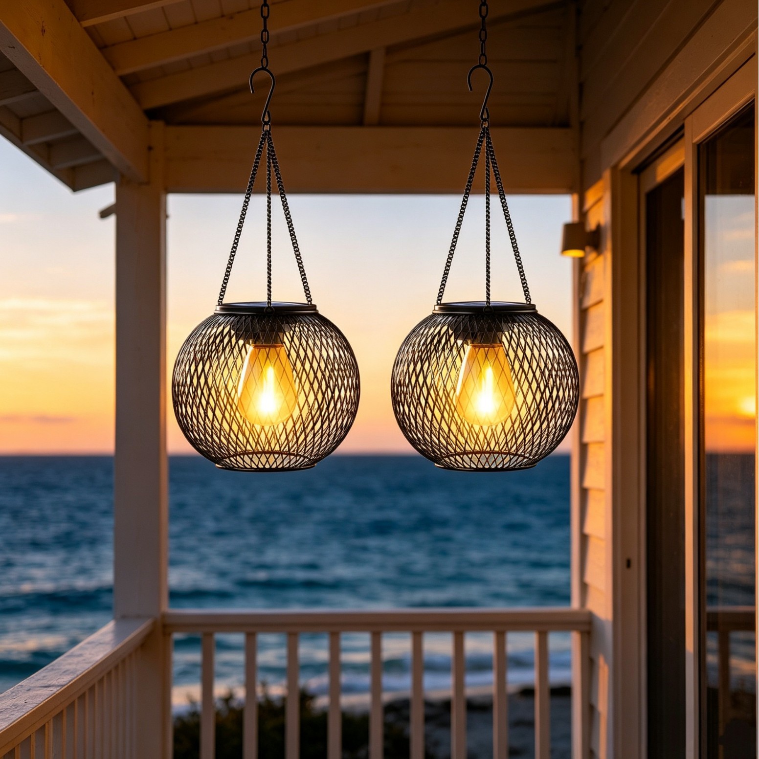 Solar Powered LED Hanging Floo - Outdoor Lighting Company review and price