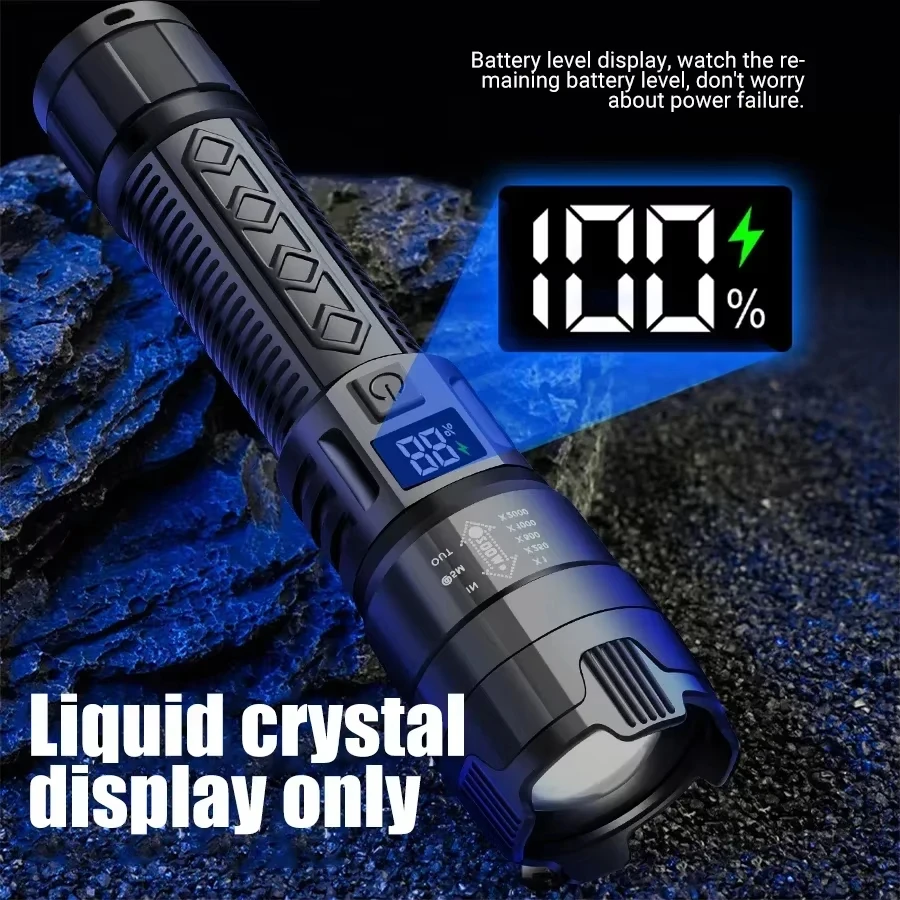 Tactical LED Flashlight 2000LM - Outdoor Lighting Unit review and price