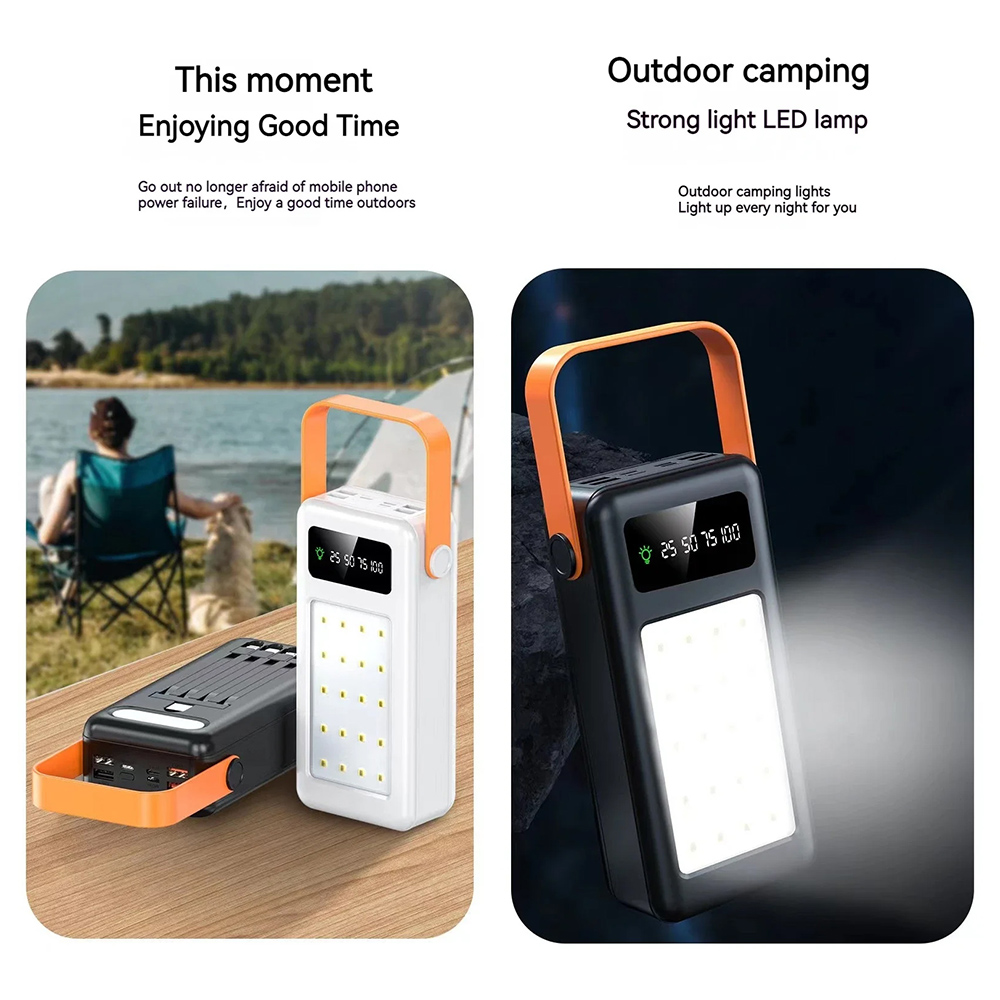 50000mAh 80000mAh Portable Pow - Outdoor Lighting Battery Operated review and price