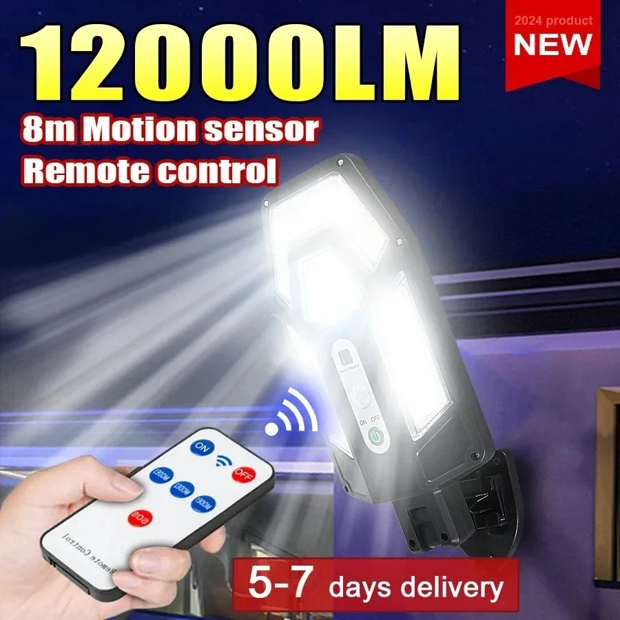 12000LM Powerful Solar Wall La - Outdoor Lighting Company review and price