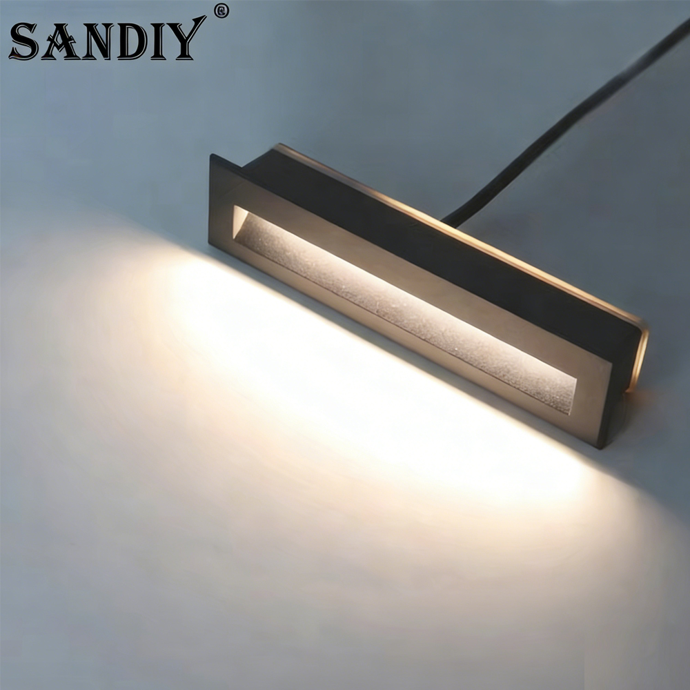 SANDIY Recessed Stair Lights M - Outdoor Lighting Linear review and price