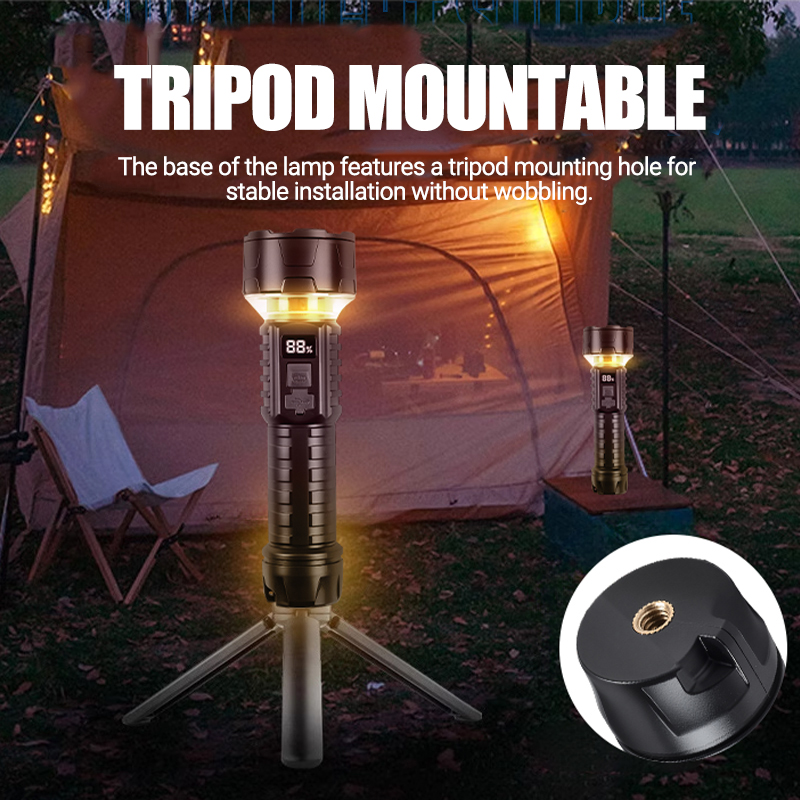COB LED Flashlight Rechargeabl - Outdoor Lighting Unit review and price