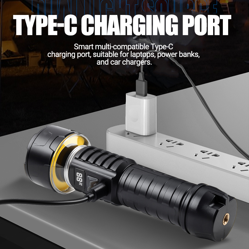 COB LED Flashlight Rechargeabl - Outdoor Lighting Unit review and price