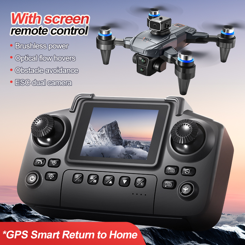GPS RC Drone With Screen 4K Pr - Outdoor Lighting Battery Operated review and price