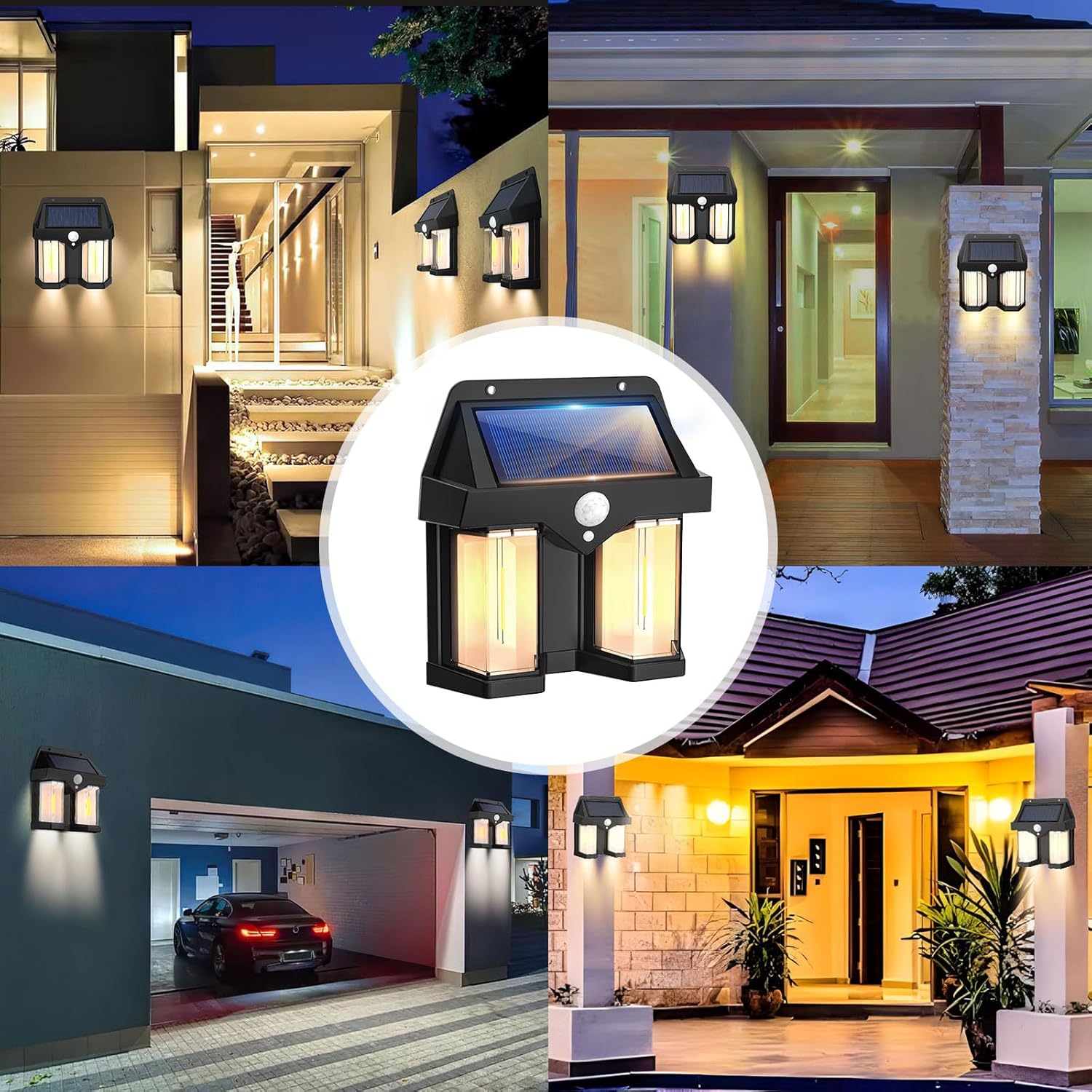 Solar Powered Wall Light Vinta - Outdoor Lighting Linear review and price