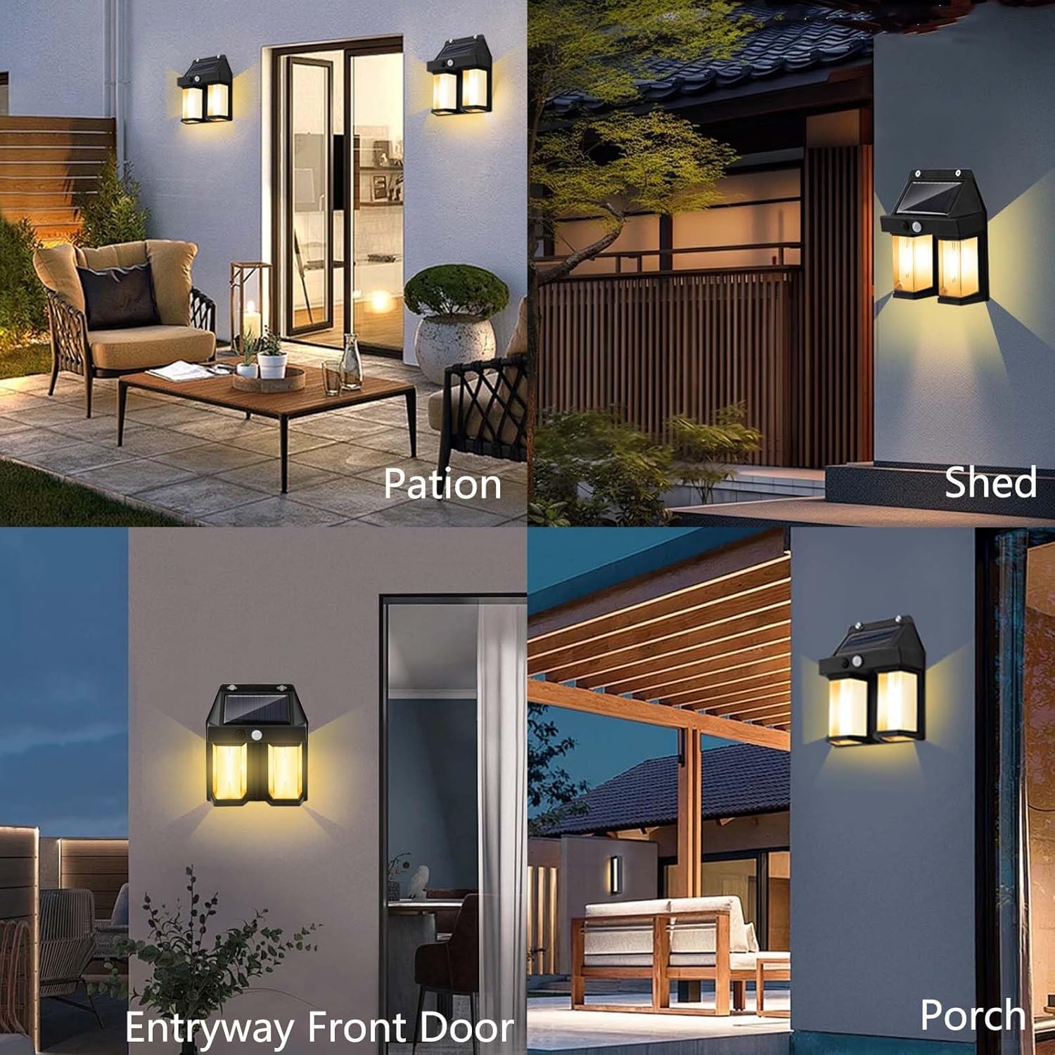 Solar Powered Wall Light Vinta - Outdoor Lighting Linear review and price