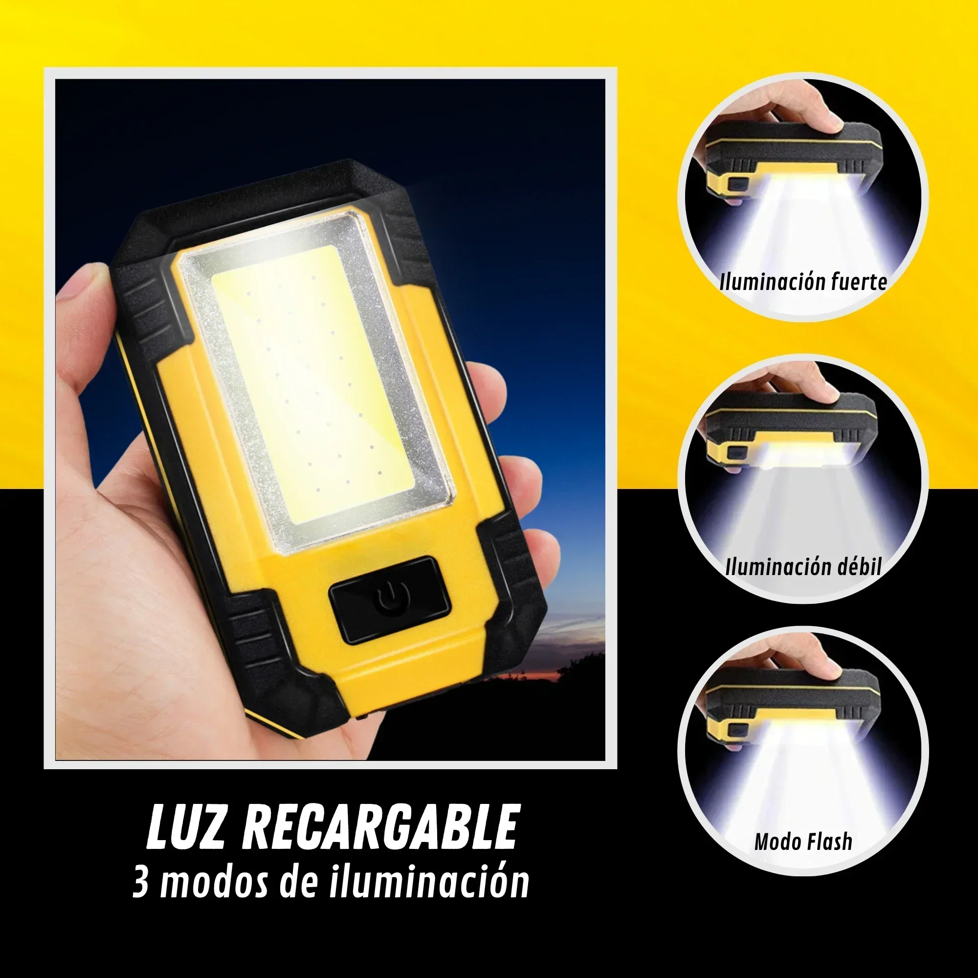 Portable 4000MaH Rechargeable  - Outdoor Lighting Unit review and price