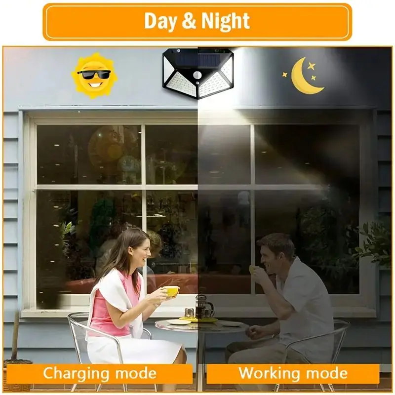 100LED Outdoor Solar Garden Li - Outdoor Lighting With Motion Sensor review and price