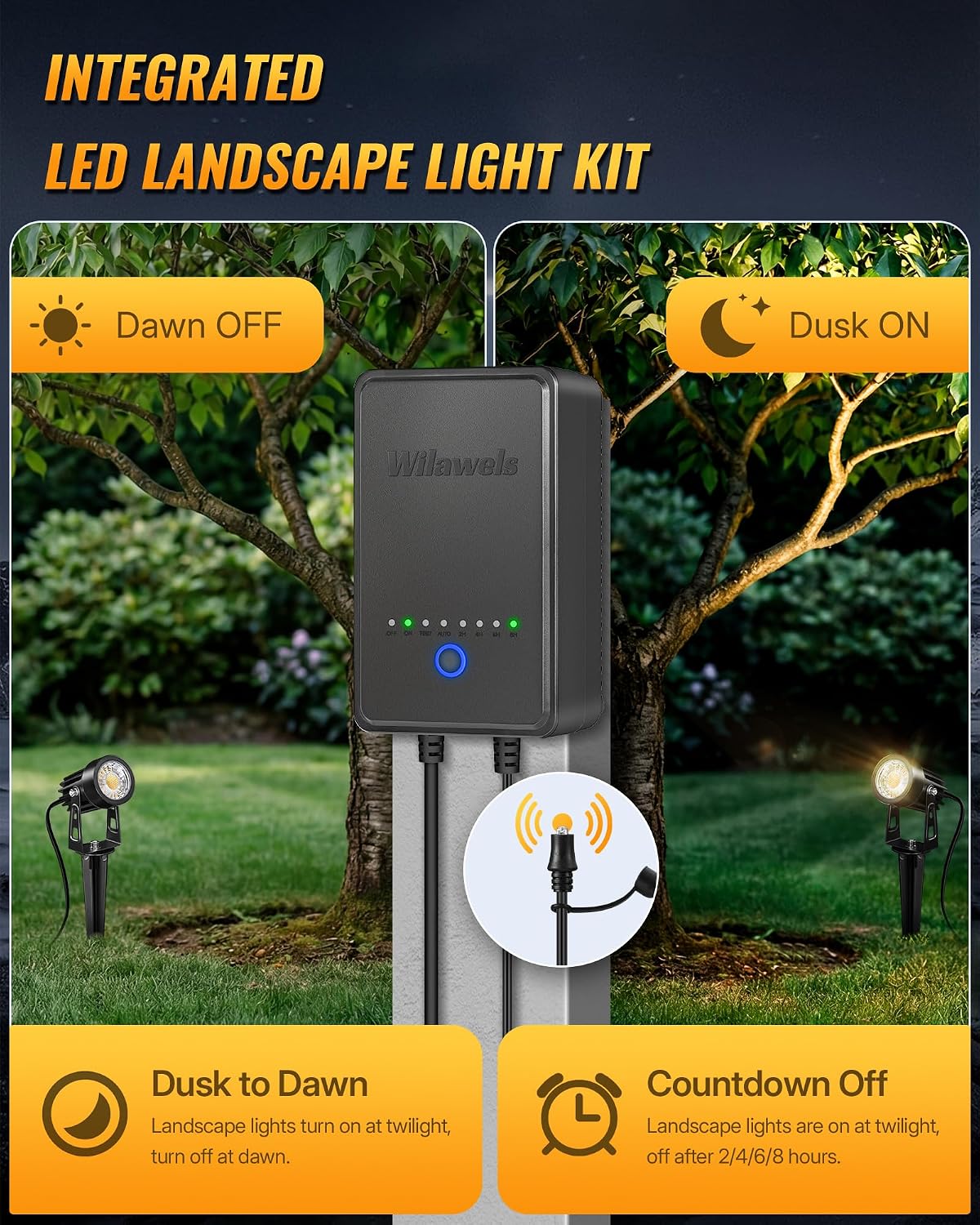 Low Voltage All-in-One LED Lan - Outdoor Lighting Kit With Transformer review and price