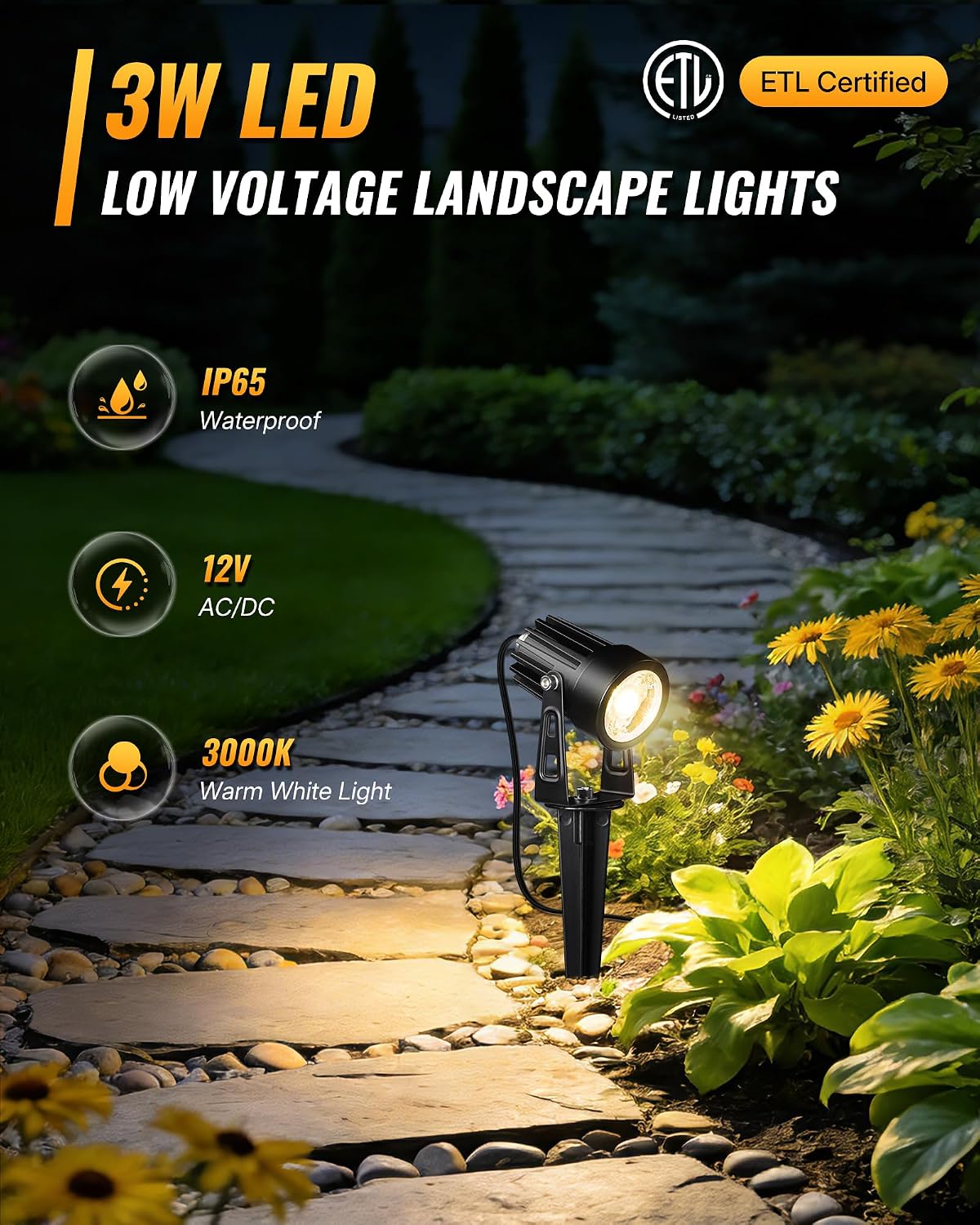 Low Voltage All-in-One LED Lan - Outdoor Lighting Kit With Transformer review and price