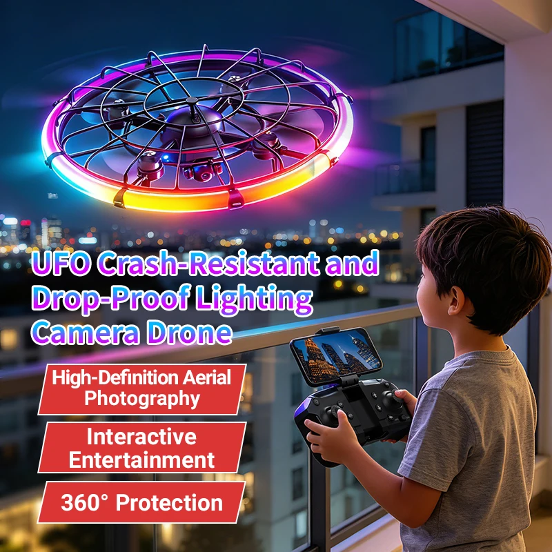 JJRC H145 UFO RC Drone with Du - Outdoor Lighting Battery Operated review and price