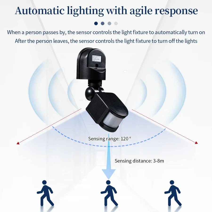 PIR Motion Sensor 220V 110V 12 - Outdoor Lighting With Motion Sensor review and price