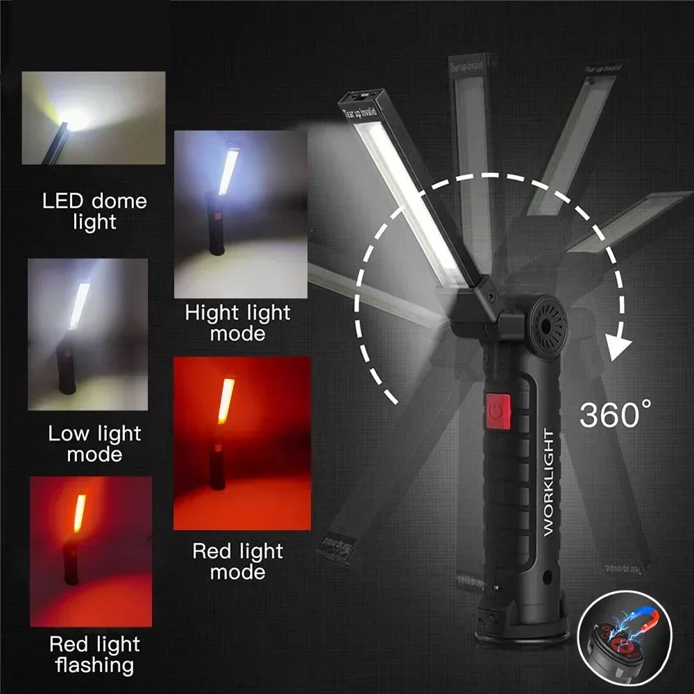 LED COB Flashlight USB Recharg - Outdoor Lighting Unit review and price