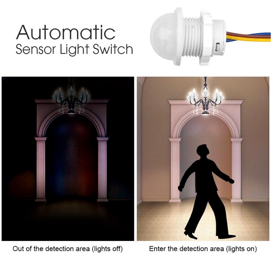 PIR Motion Sensor Detector Sma - Outdoor Lighting With Motion Sensor review and price