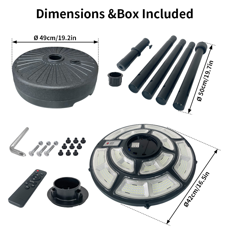 Solar-Powered Movable Garden L - Outdoor Lighting Company review and price